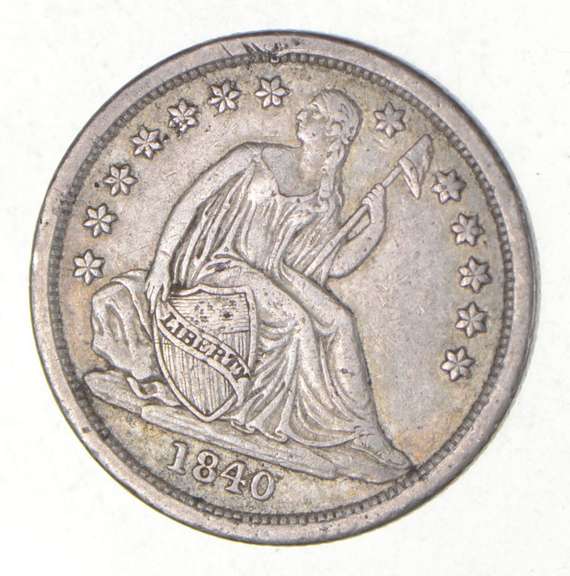 1840 Seated Liberty Dime