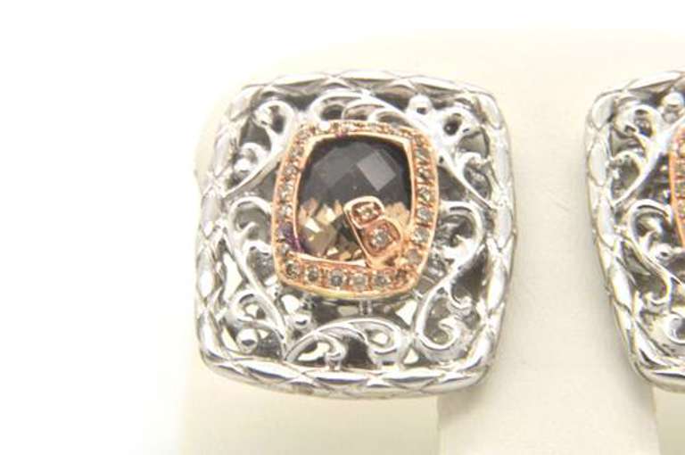 Designer Bellarri Diamond Earrings