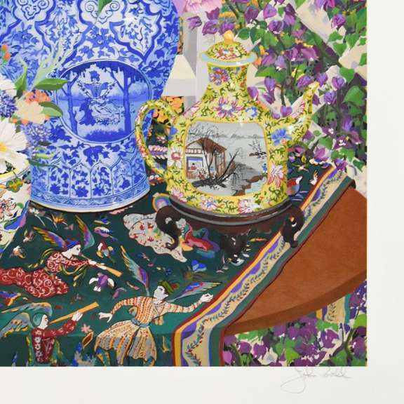 Powell, John by Peonies