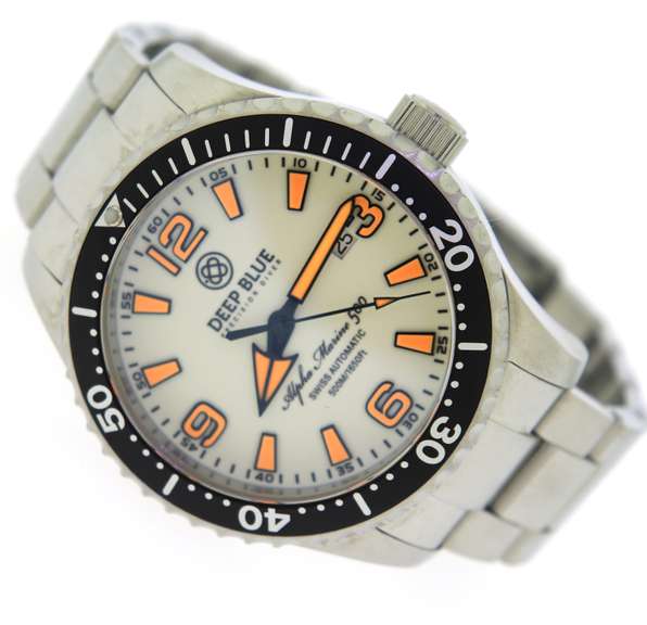 Deep Blue 45mm Alpha Marine Watch