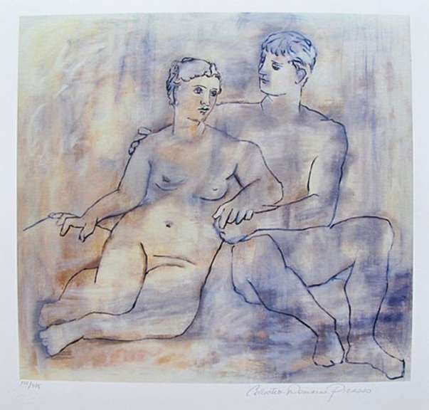 Pablo Picasso, The Lovers