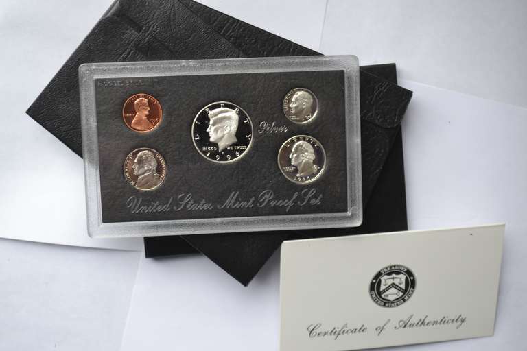 1996-1998 US Silver Proof Sets