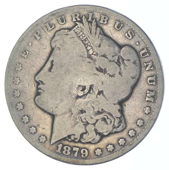 1879-CC Morgan Silver Dollar