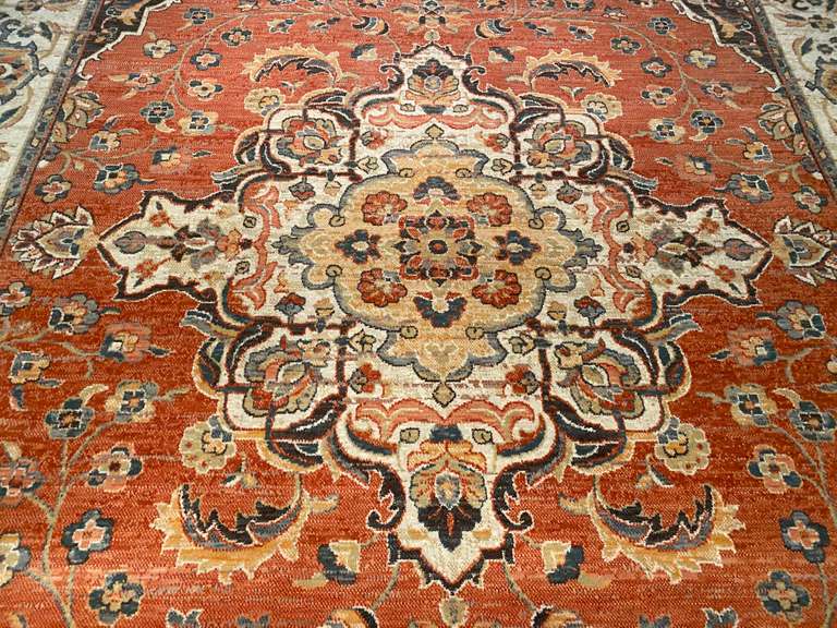 STUNNING MEDALLION DESIGN RUG 8x11