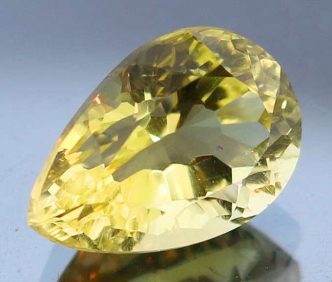 Brilliant! 7.26ct canary yellow Brazilian Citrine
