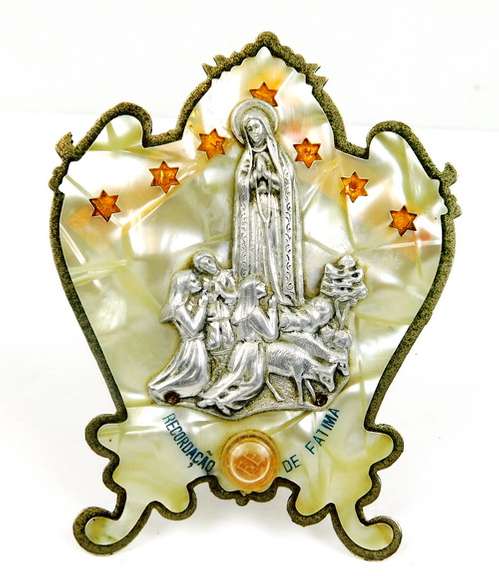 Beautiful Antique Reliquary De Fatima