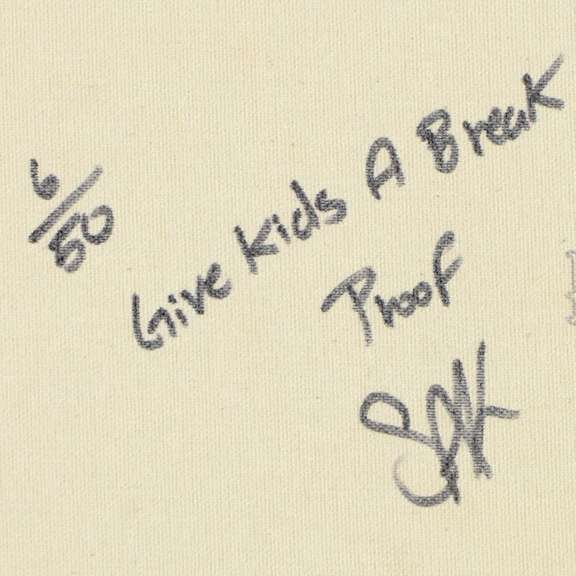 Steve Kaufman (1960-2010) by James Dean