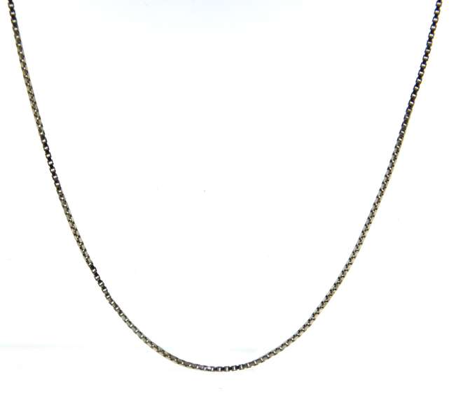 Italian Sterling Silver Chain Necklace