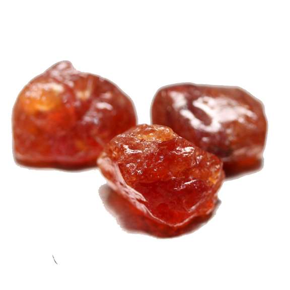 Rich 24.67ct uncut Garnet set