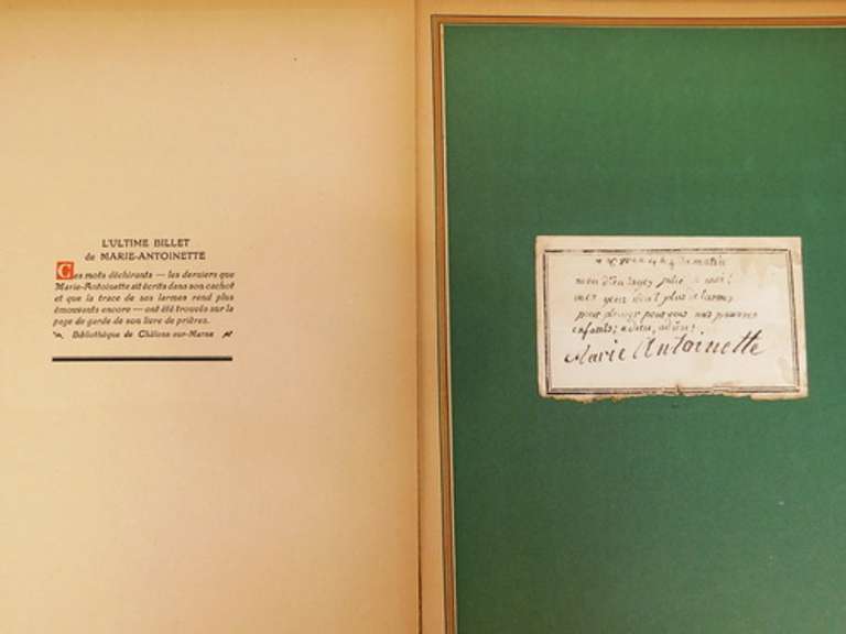 Early Portfolio of Historical French Documents