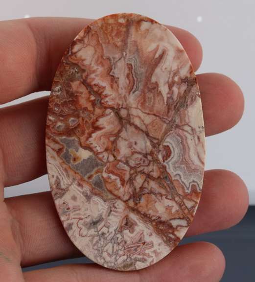 Highly figurative 176.57ct Jasper with Quartz
