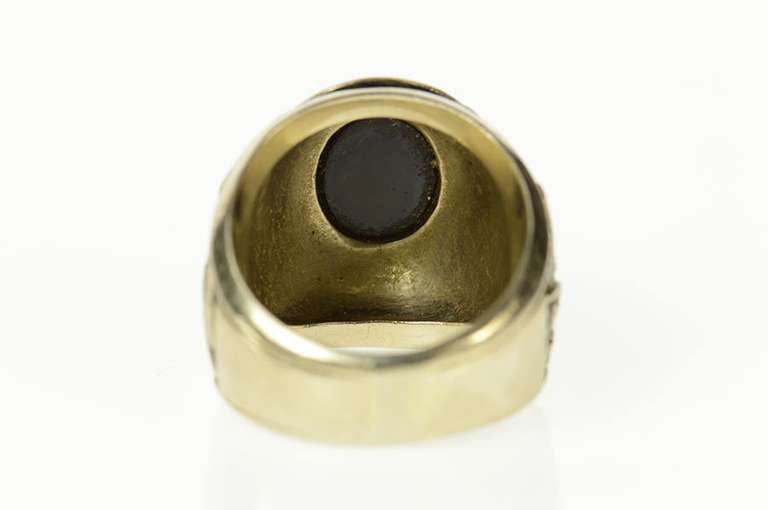 10K White Gold 1972 Purdue University Engineering Class Ring
