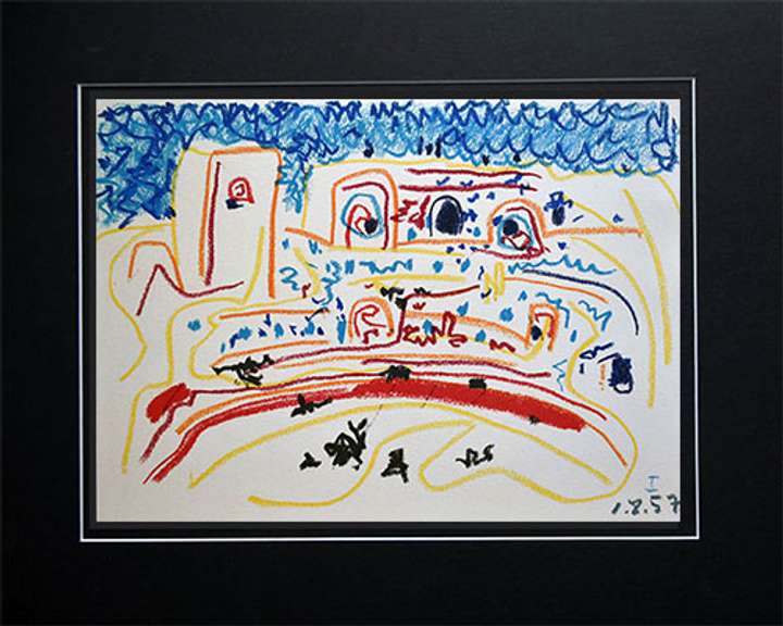 Pablo Picasso 'Toros y Toreros' Lithograph Circa 1961