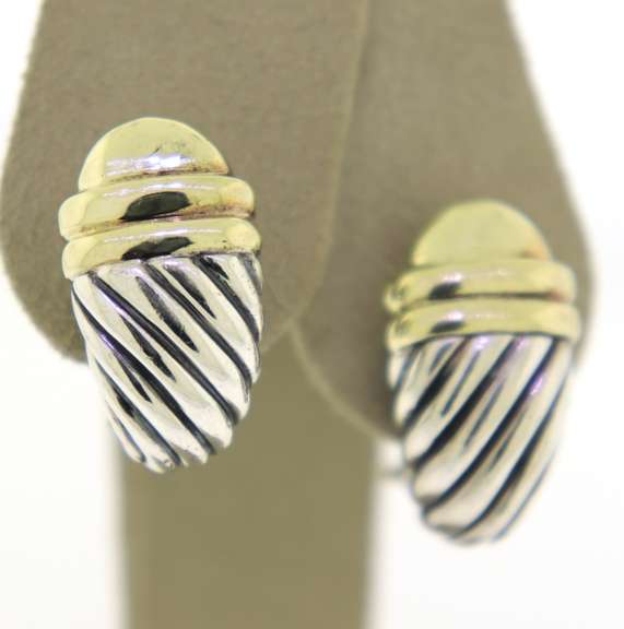 David Yurman Throughbred Earrings