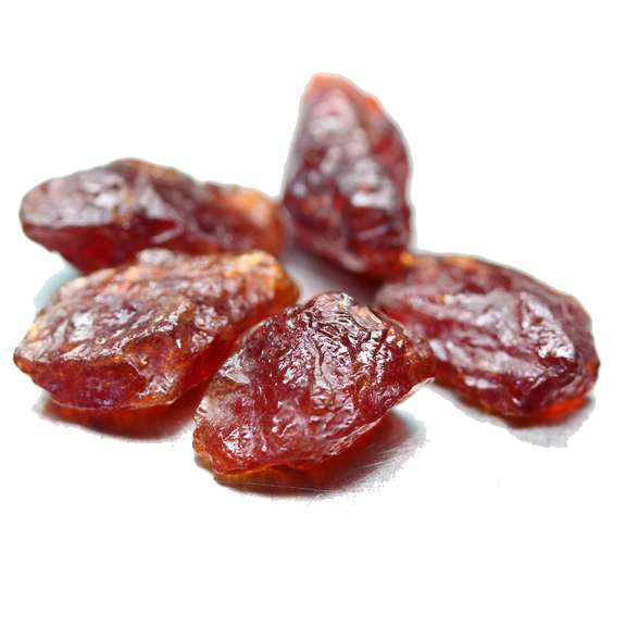 Heavy 33.42ct uncut Garnet set