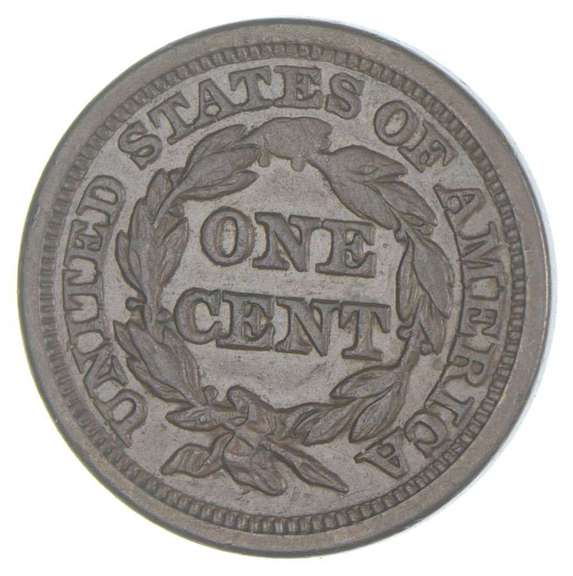 1846 Braided Hair Large Cent - Small Date