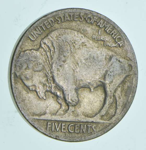 1920-D Indian Head Buffalo Nickel