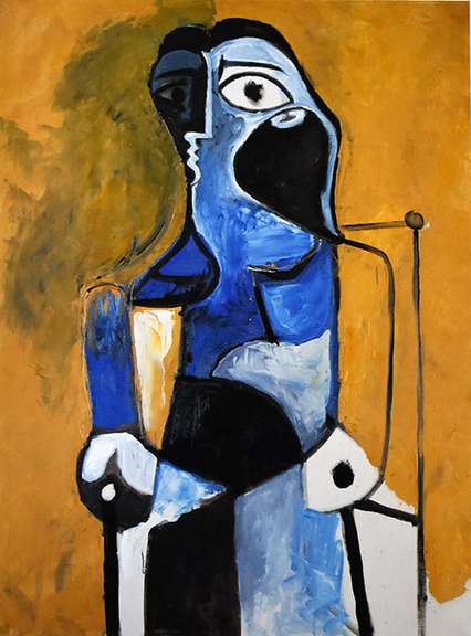 Pablo Picasso, Seated Woman
