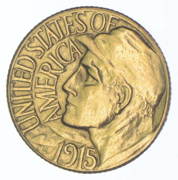 1915-S $1 Panama-Pacific Exposition Gold Dollar
