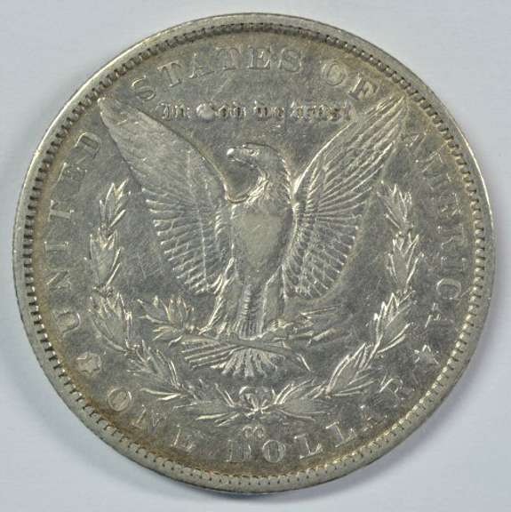 Ultra rare key date 1879-CC Morgan Silver Dollar in XF
