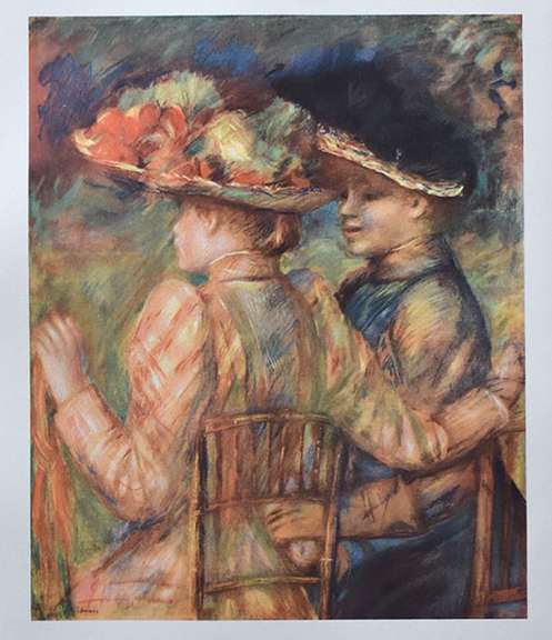 Pierre Auguste Renoir, Two Girls