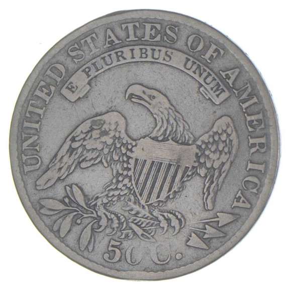 1829/27 Capped Bust Half Dollar - Lola