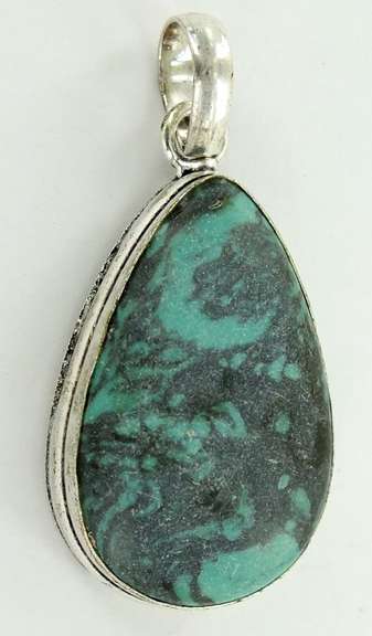 Silver and Natural Stone Pendants