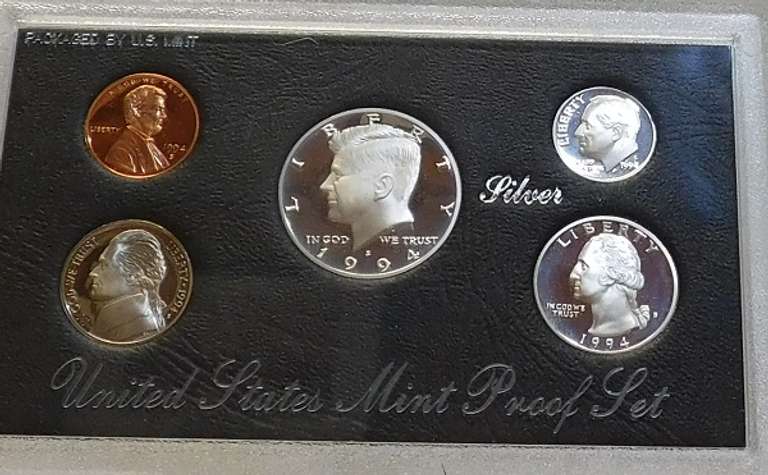 1994 Silver PROOF Set