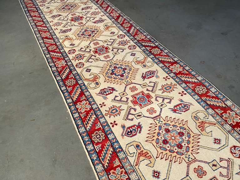 STUNNING FINE KAZAK  RUNNER 2.7x9.4