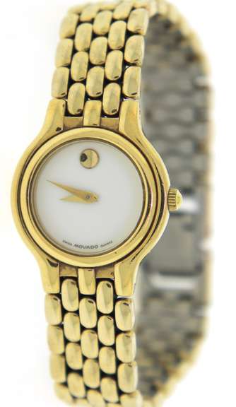 Movado Museum Quartz White Dial Watch