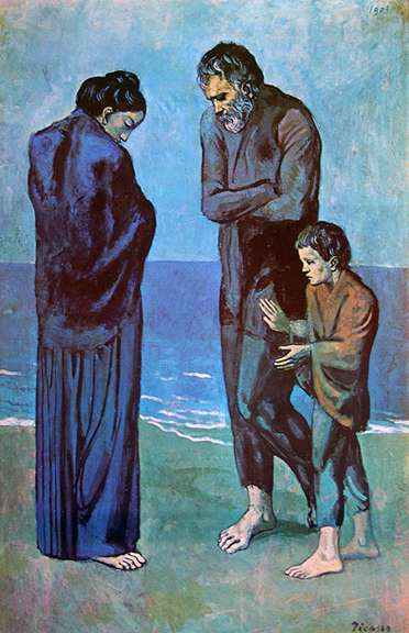 Pablo Picasso, The Tragedy