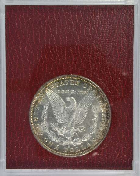 Gem BU 1879-S Morgan Silver Dollar. MS65 Paramount