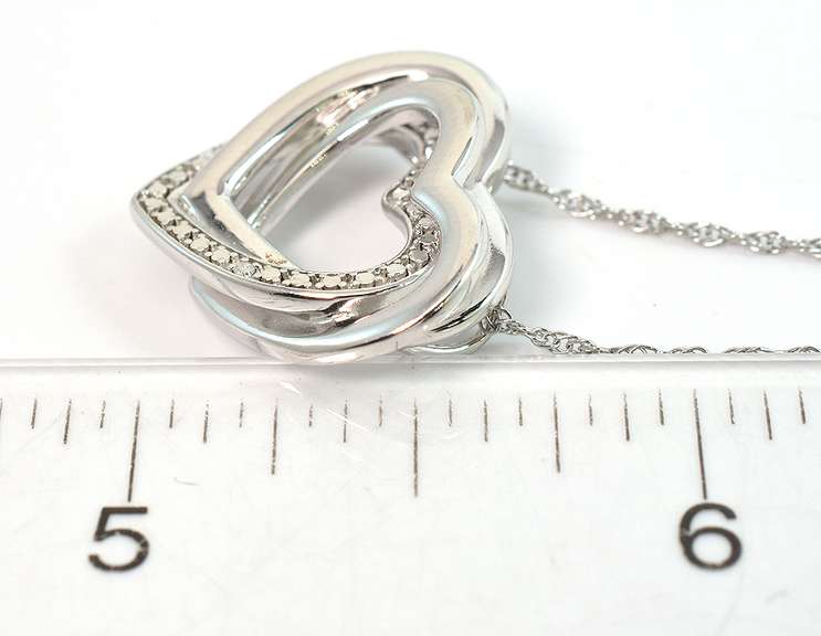 Sterling Silver Heart Necklace