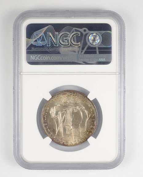 MS65 1920 Pilgrim Tercentenary Commemorative Half Dollar - Graded NGC