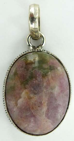 Silver and Natural Stone Pendants