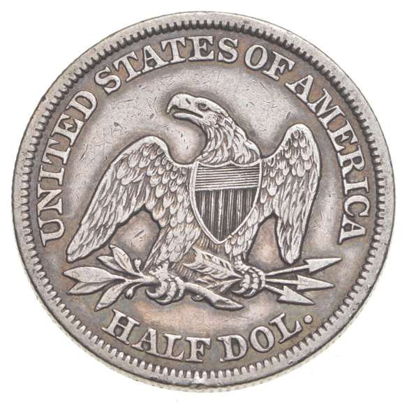1844 Seated Liberty Half Dollar
