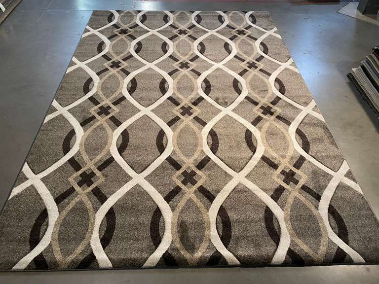 PREMIUM MODERN CARVED  DESIGN RUG 8x11
