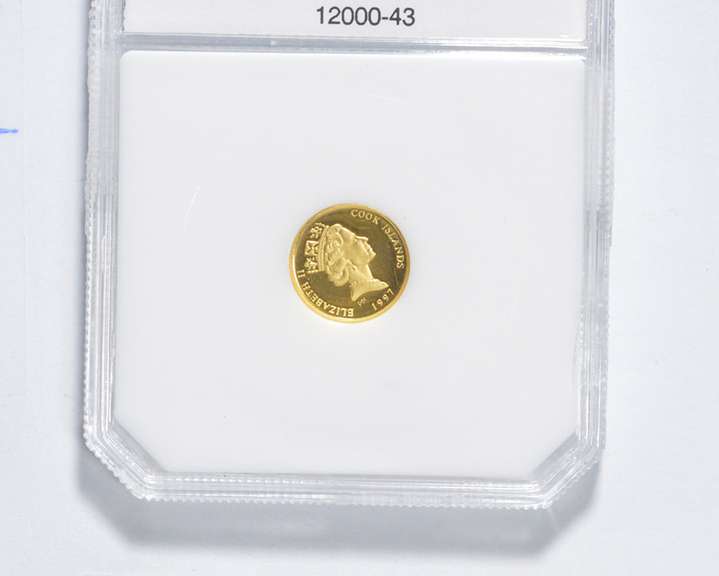 1997 Cook Islands 25 Dollars - Butterfly - .999 Fine Gold