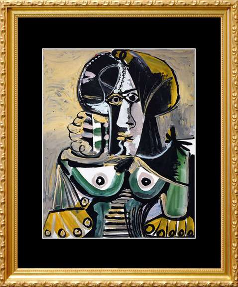 Pablo Picasso, Bust Of Woman