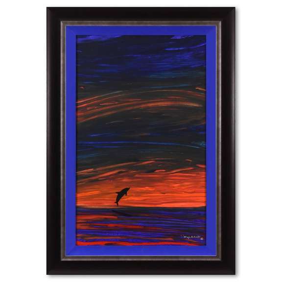Wyland Original by Dolphin