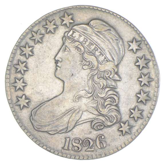 1826 Capped Bust Half Dollar