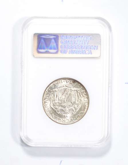 MS64 1934 Maryland Tercentenary Commemorative Half Dollar - Graded NGC