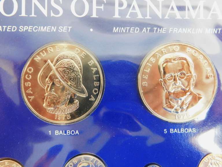 1975 Coinage of Republic of Panama