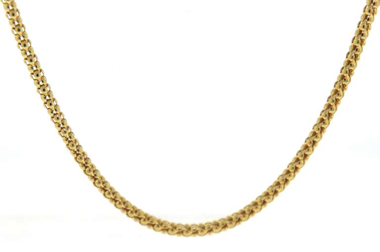 Perfect 18kt Popcorn Necklace