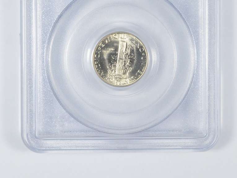 MS66 1943-S Mercury Silver Dime - CAC - Graded PCGS
