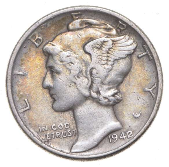 1942 Mercury Dime