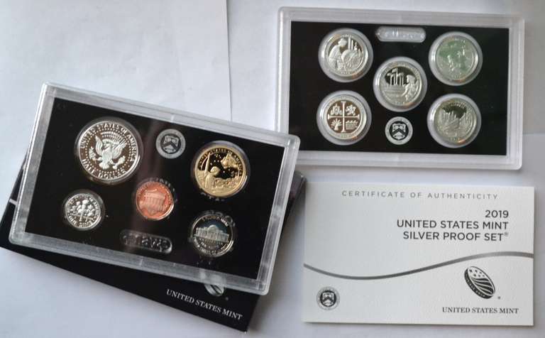 2019 US Mint Silver Proof Set