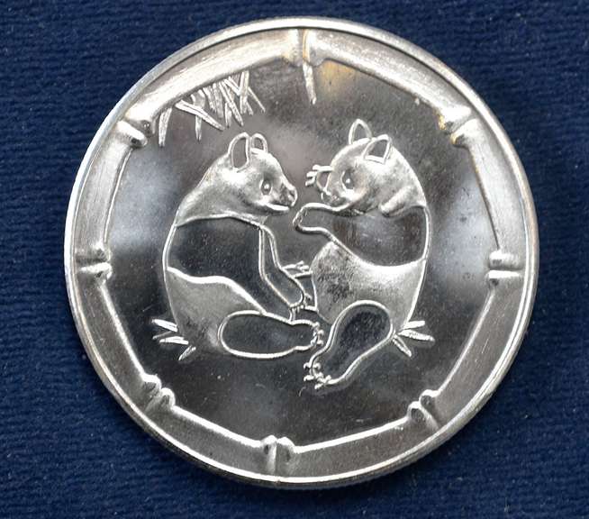 1 OZ Silver Round Animal Images