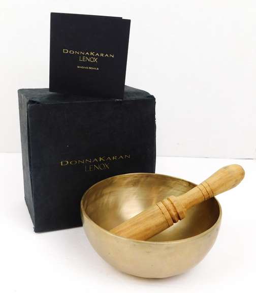 Donna Karan Meditation Singing Bowl, MIB