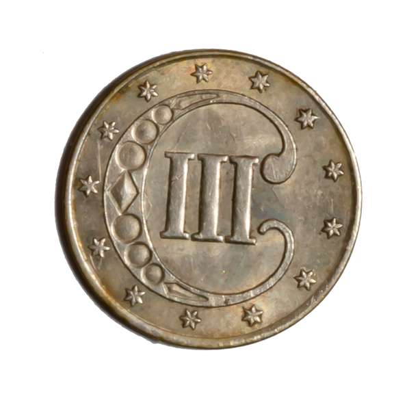 1851 3 Cent Silver Uncirculated